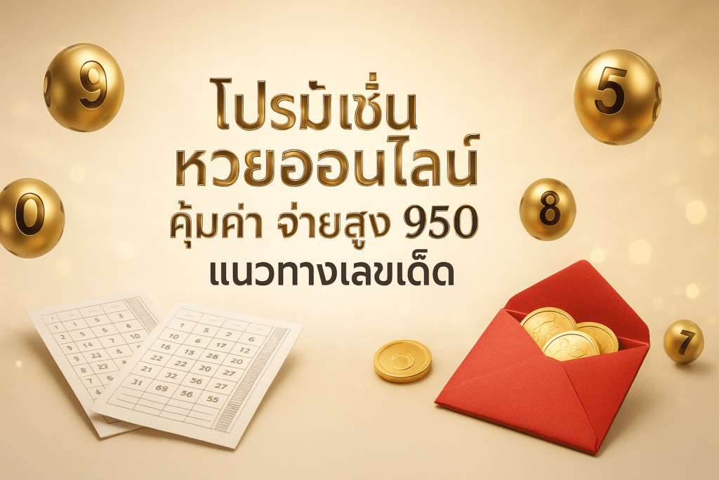 โปรโมชั่น หวยออนไลน์